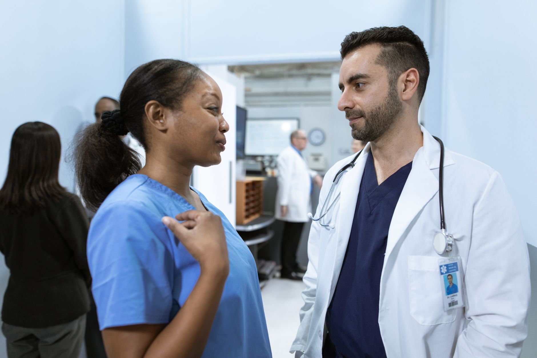 diverse professional healthcare